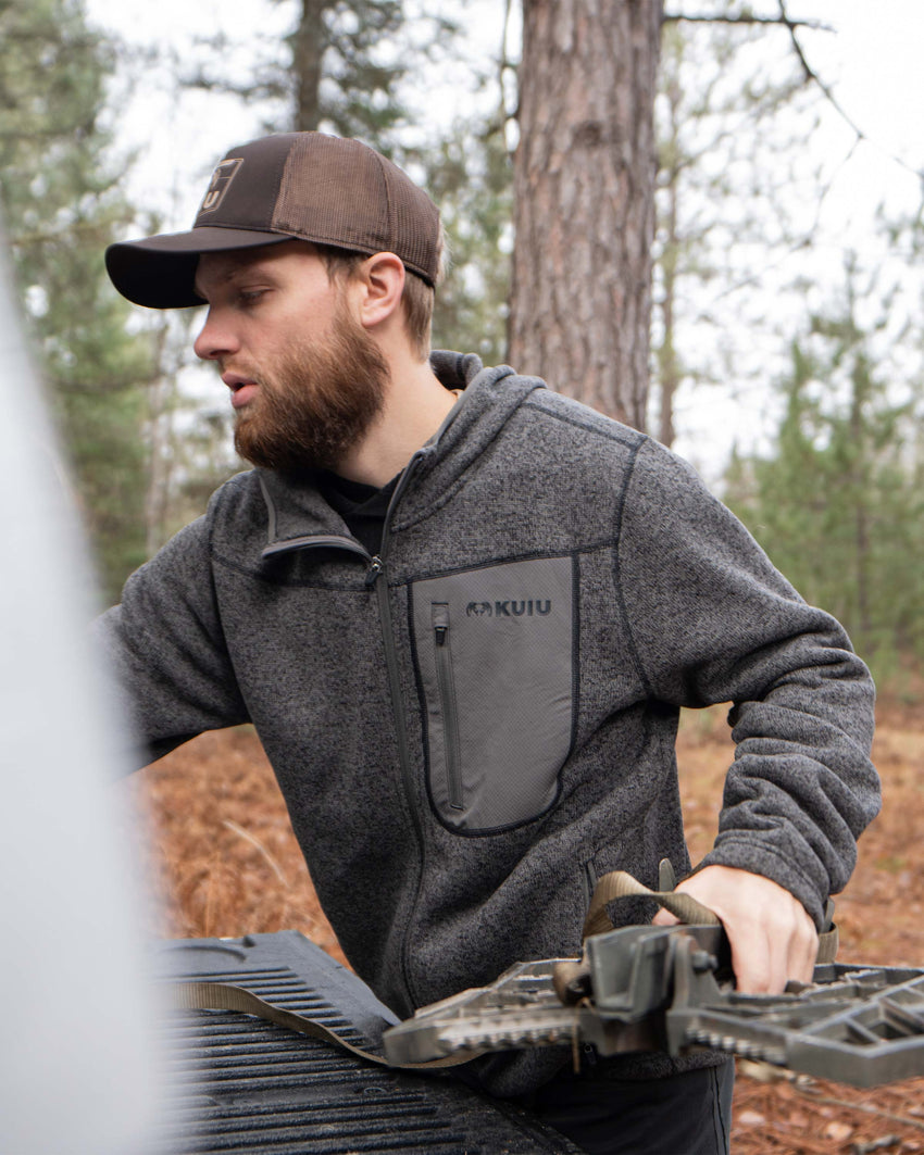 Base Camp Hooded Sweater | Charcoal Heather