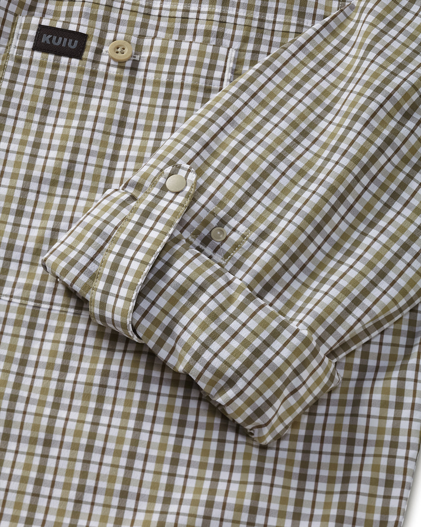 Borrego LS Shirt | Mini Cross Check Valo Plaid