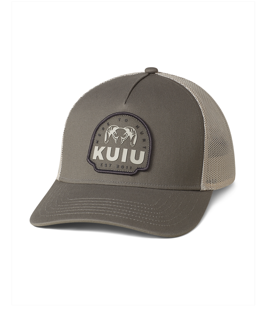 KUIU Here to Hunt Woven Patch Hat | Olive/Tan
