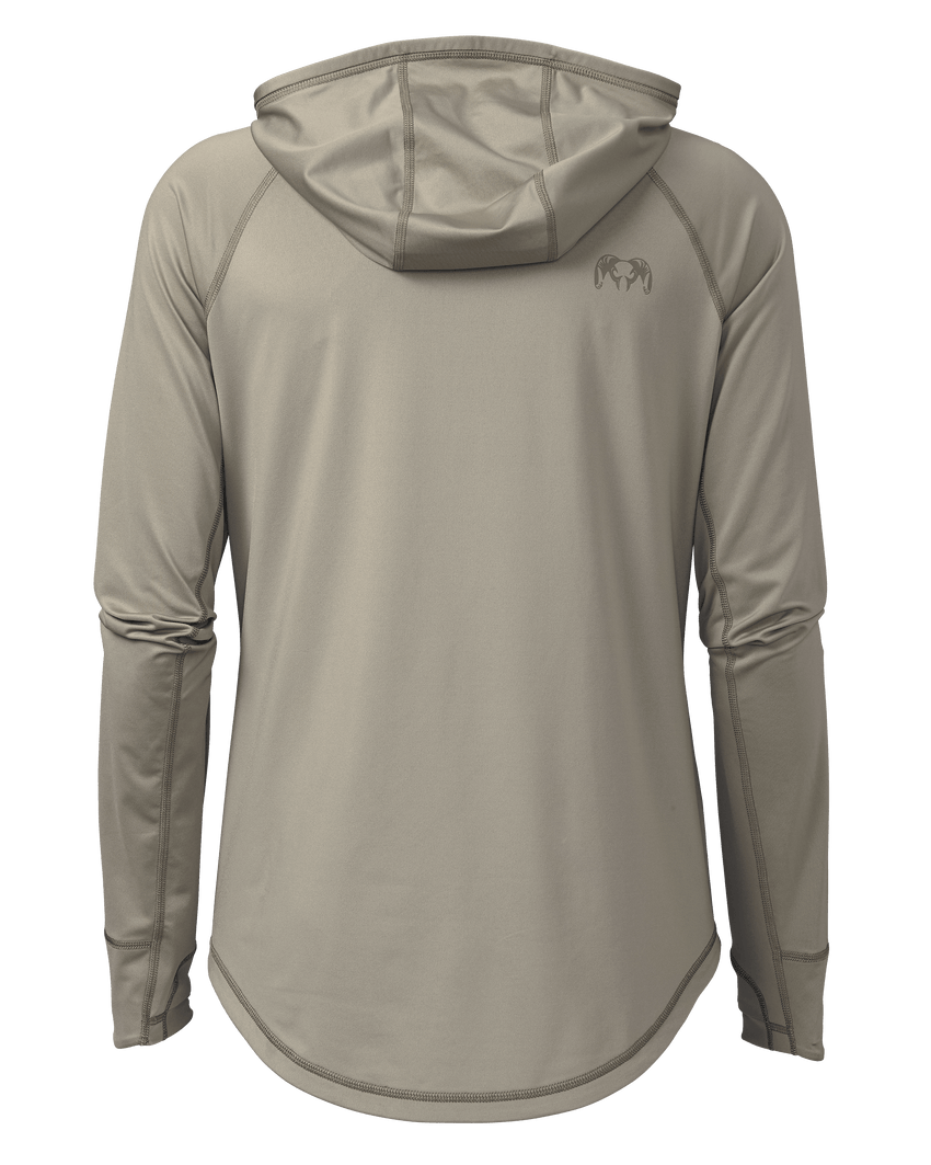 Women's Gila LS Hoodie | Bone